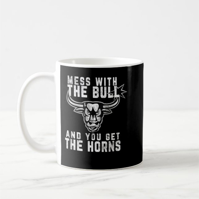 Bull Funny - Chaos mit dem Stier und du bekommst d Kaffeetasse (Links)