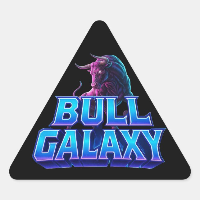 Bull Galaxy Sticker 01 (Vorderseite)