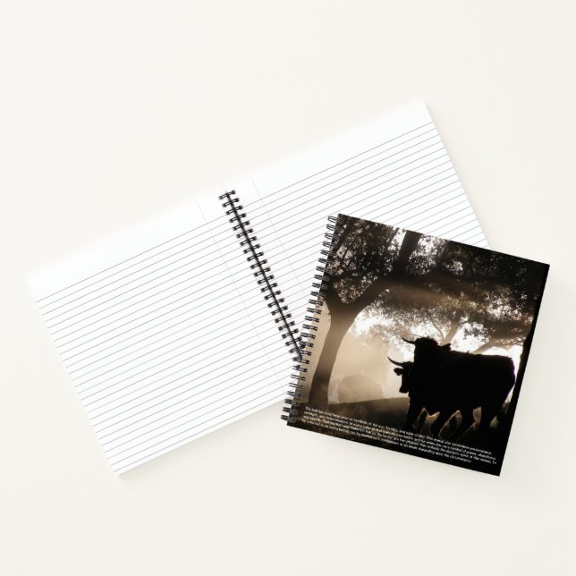 Bull Hardcover Notizbuch (Innenseite)