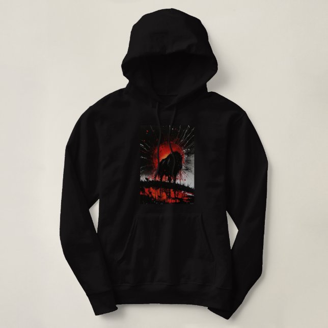 Bull Hoodie (Design vorne)