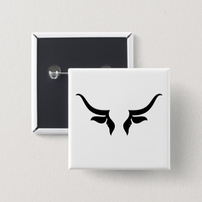 Bull Horns Button (Vorne & Hinten)