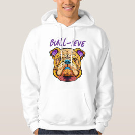 Bull-ieve in Art Men's Basic Hooded Sweatshirt