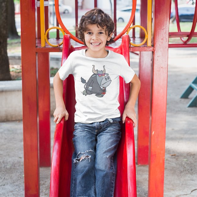 Bull in einem Anzug T - Shirt (Von Creator hochgeladen)