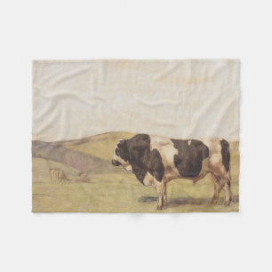 Bull in einer Landschaft auf dem Lande (Ferdinand  Fleecedecke