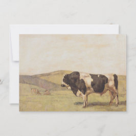 Bull in einer Schweizer Landschaft (von Ferdinand  Karte