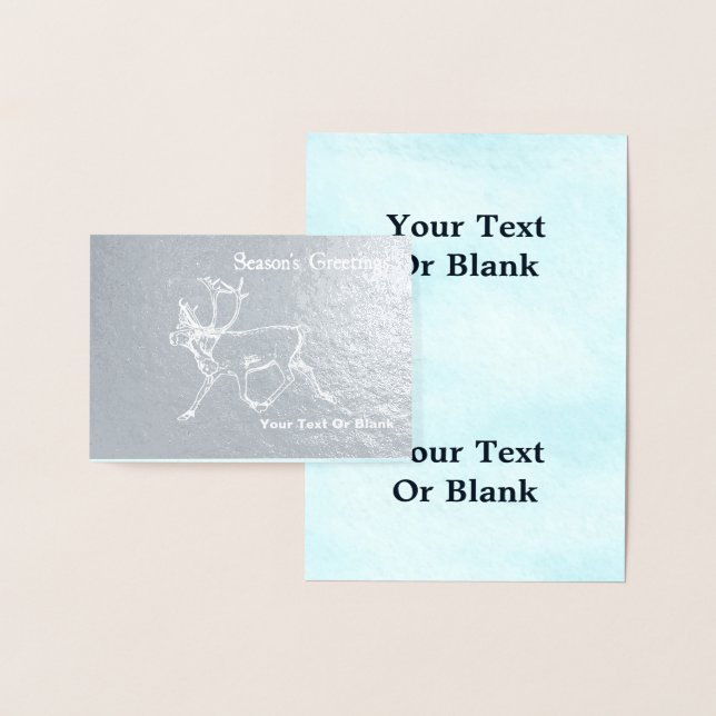 Bull Kariou - Die Grüße der Saison Folienkarte (Anzeige)