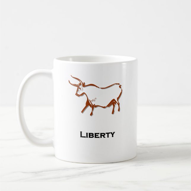 Bull Liberty Brown Tasse (Links)