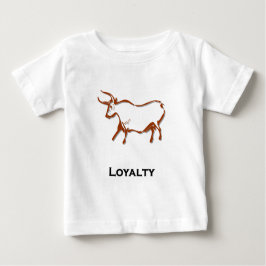 Bull Loyalty Brown Baby T-shirt