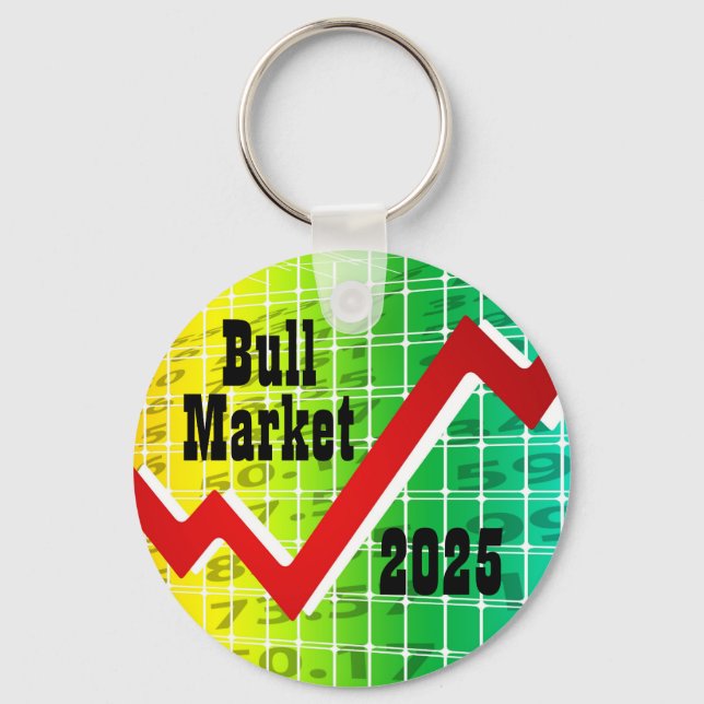 Bull Market 2025 Schlüsselanhänger (Vorderseite)
