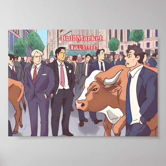 Bull Market Poster (Vorne)