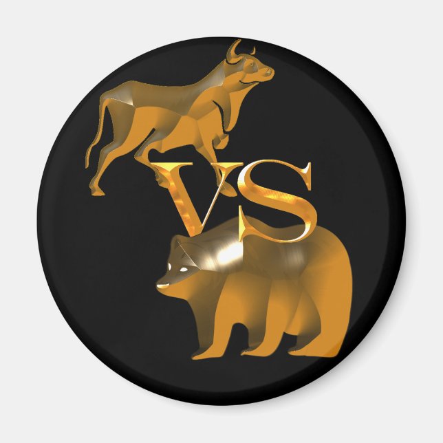 Bull Market VS Bear Market Magnet (Vorne)