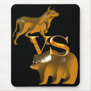 Bull Market VS Bear Market Mousepad