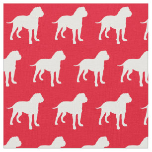 Bull Mastiff Hund Silhouette Pet Bullmastiff Red Stoff