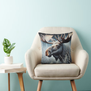 Bull Moose Kissen