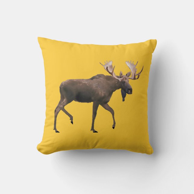 Bull Moose Kissen (Vorderseite)