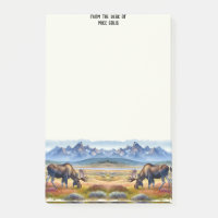 Bull Moose Personalisierte Aquarellfarben