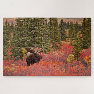 Bull Moose Stehend Puzzle
