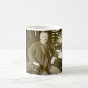 Bull Moose Teddy Roosevelt Vintage Kaffeetasse