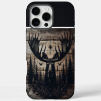 Bull Moose Wood Art