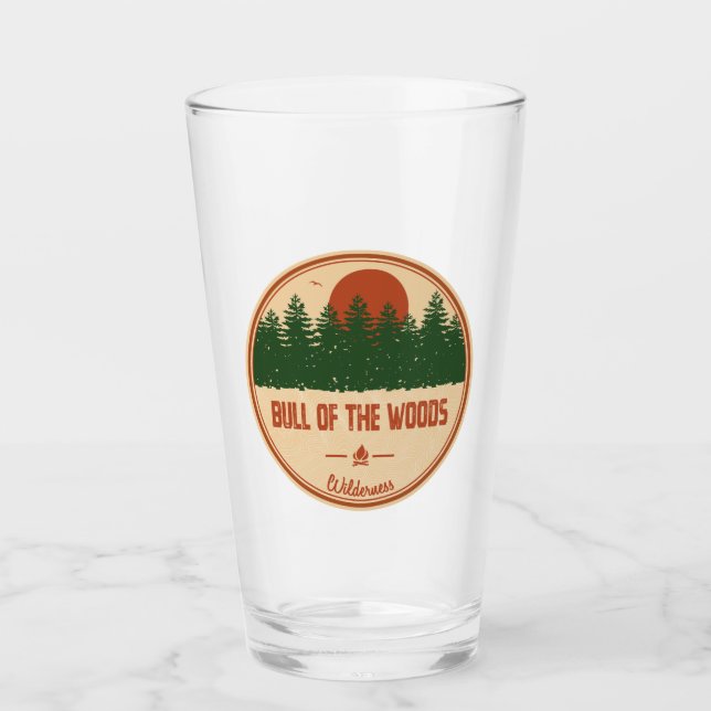 Bull of the Woods Wilderness Oregon Glas (Vorderseite)