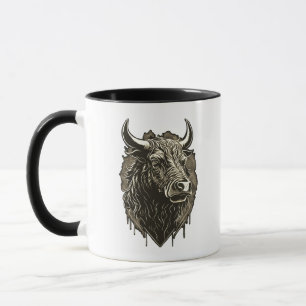 Bull Portrait Tasse