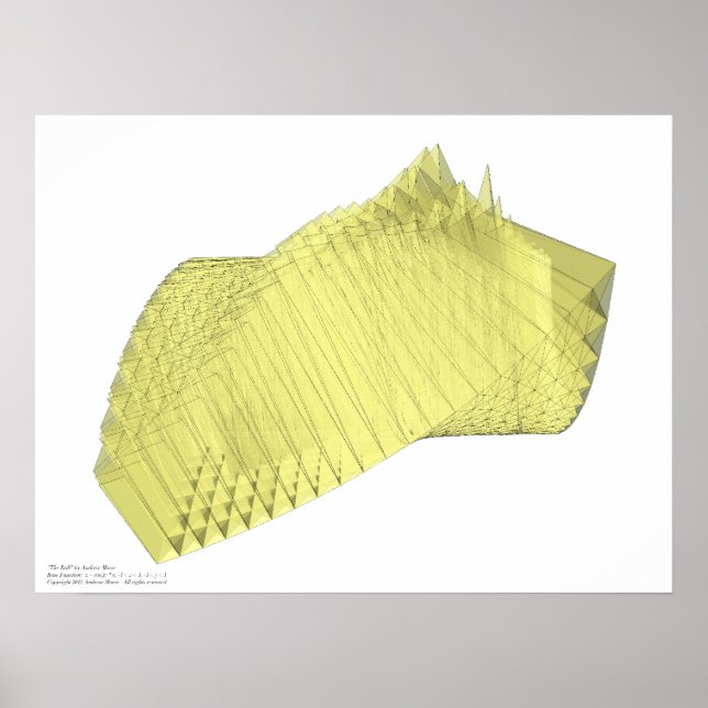 Bull - Programmatischer Ausdruck Poster (Vorne)