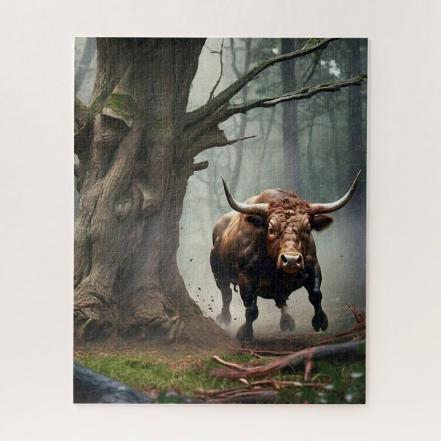 Bull Puzzle (Vertikal)