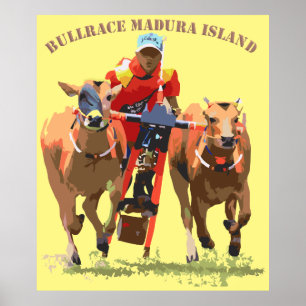 Bull Race Poster