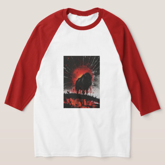 Bull Raglan T - Shirt (Ablage )