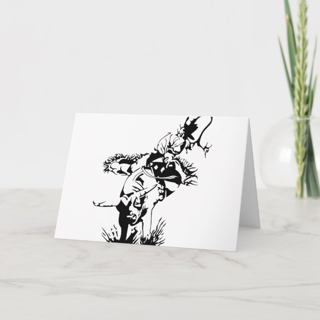 Bull Rider Karte (Vorderseite)