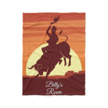 Bull Riding Cowboy Rodeo Personalisiert