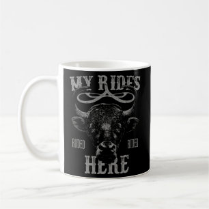 Bull Riding Pbr Rodeo Bull Riders Cowboys Western Kaffeetasse