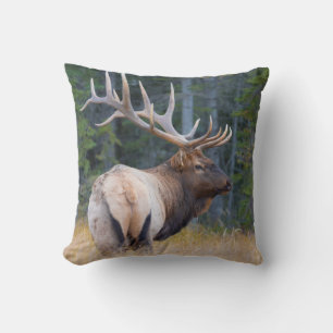 Bull Rocky Mountain Elk Kissen