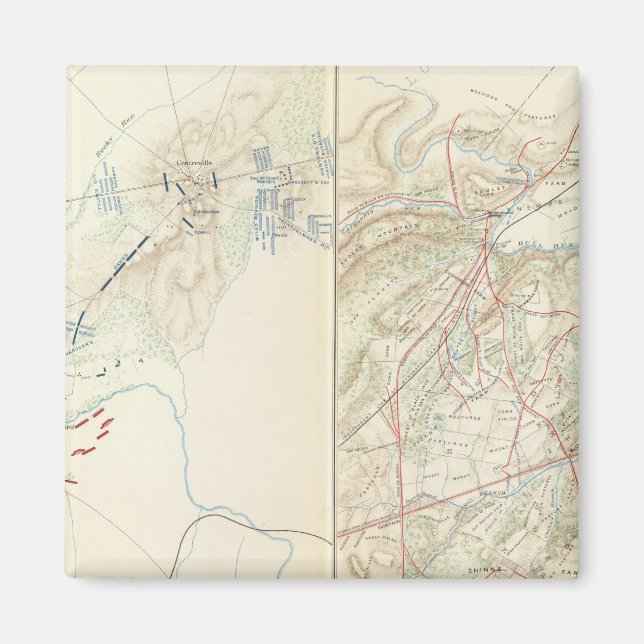 Bull Run, Manassas Magnet (Vorne)