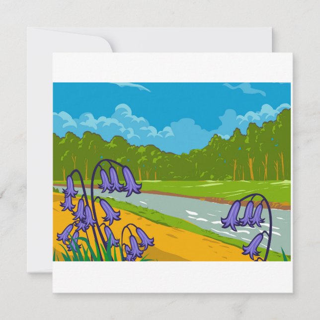 Bull Run Regional Park Centreville Virginia WPA Einladung (Vorderseite)