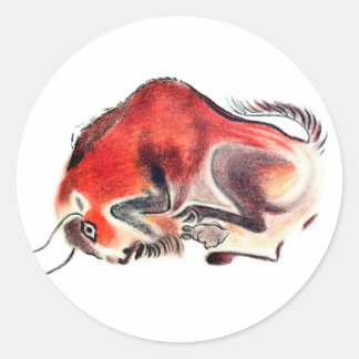 Bull Runder Aufkleber