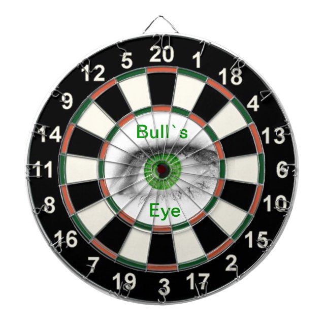 Bull`s Eye Dartscheibe (vorne)