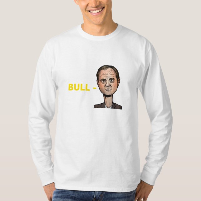 Bull Schiff Tee Shirt Langschlauch (Vorderseite)