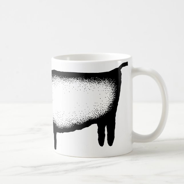Bull - schwarz kaffeetasse (Rechts)