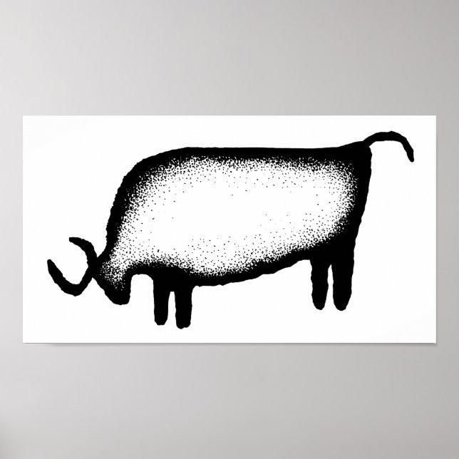 Bull - schwarz poster (Vorne)