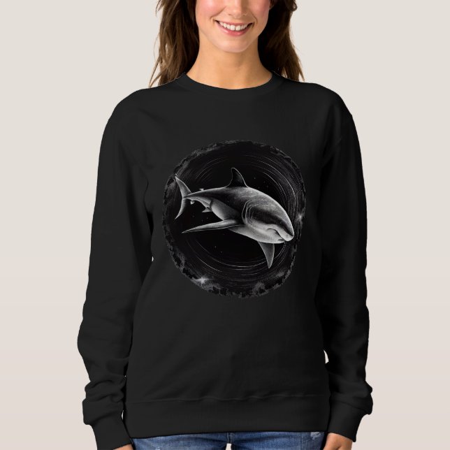 Bull Shark Animal  Wildlife Bull Sharks  2 Sweatshirt (Vorderseite)