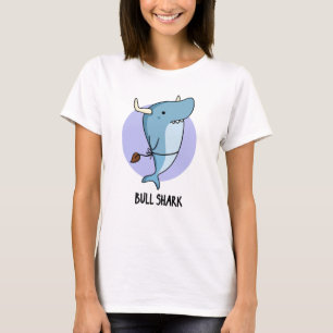 Bull Shark Funny Animal Shark Pub T-Shirt