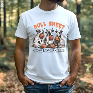 Bull Sheet, sonniges Halloween T-Shirt