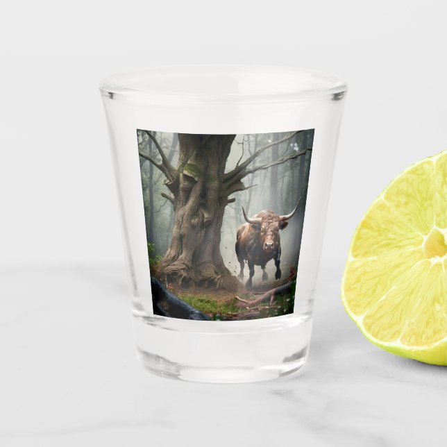 Bull Shot Glass Schnapsglas (Vorderseite)