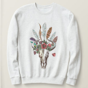 Bull Skull Sweatshirt