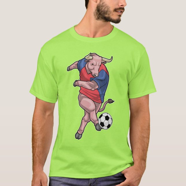 Bull Soccer T-Shirt (Vorderseite)