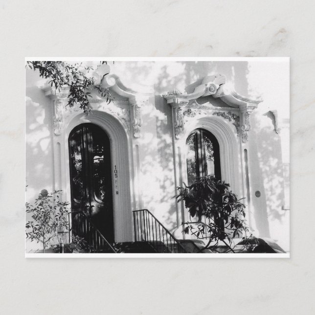 Bull Street Charleston Postkarte (Vorderseite)