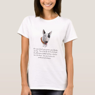 Bull Terrier Andenken, Hündin T-Shirt