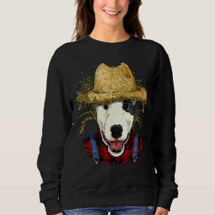 Bull Terrier Bauer Landwirtschaftliche Pet Bully Sweatshirt