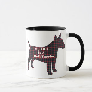 Bull Terrier BESTE FREUNDIN Tasse